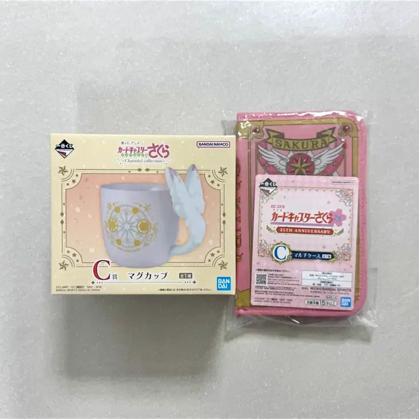 [BUNJANG] Cardcaptor Sakura 25th Anniversary Ichiban Kuji Clear Card Arc Prize C Bundle Set / [일괄] 카드캡터 체리 25주년/클리어카드편 제일복권 이치방쿠지 C상