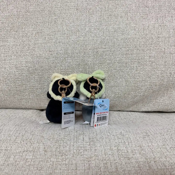 [BUNJANG] Pingu Pinguin Hairband Keyring Plush 10cm / 정품 핑구 핑가 헤어밴드 키링 인형 가방고리 10cm