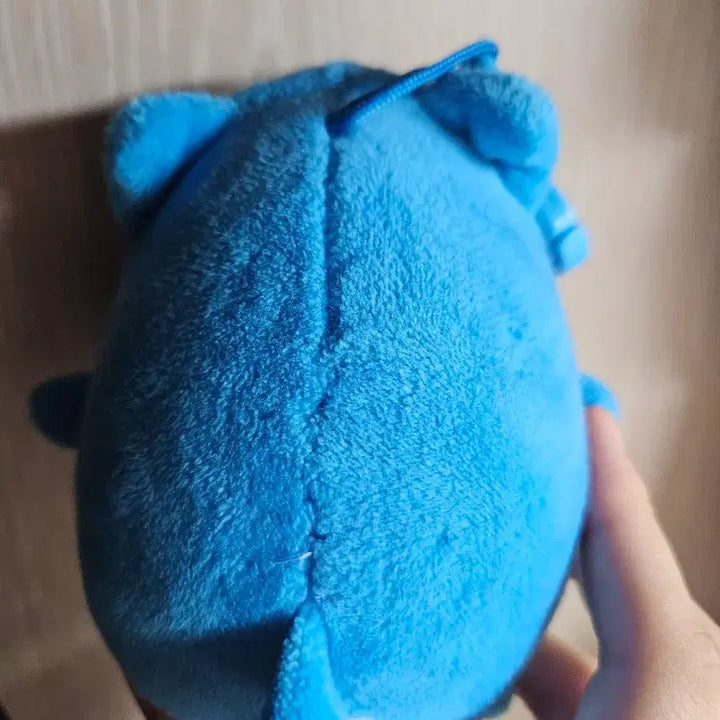 [BUNJANG] Molang Cat Blue Plush Keychain / 몰랑이 고양이 블루 인형 키링 판매