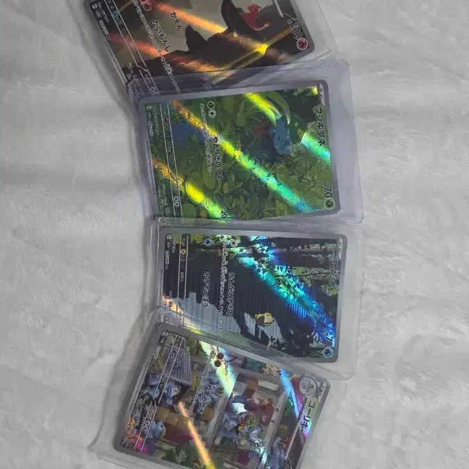 [BUNJANG] Pokemon 151 Japanese AR 4-Card Set Bundle / 포켓몬 151 일판 ar 4종 세트 일괄
