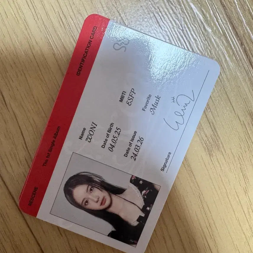 [BUNJANG] RESCENE Won ID Card / 리센느 원이 어어 ID카드