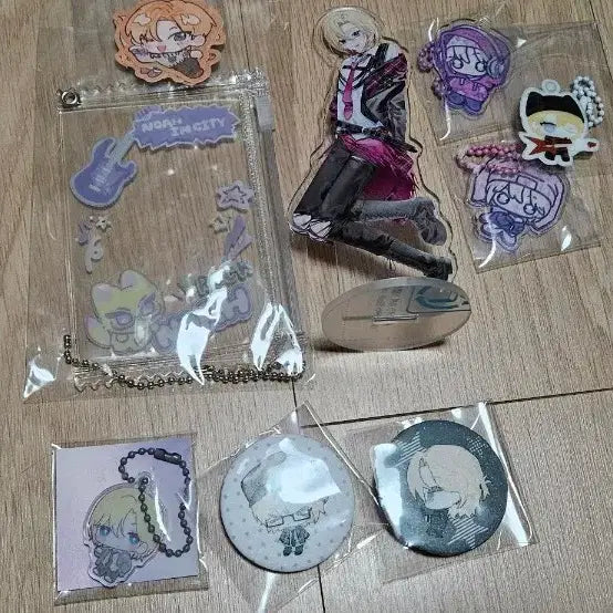 [BUNJANG] PLAVE Studio Nosta Acrylic Stand Badge Set / 플레이브 노아 생카 비공굿 놔스타 아크릴스탠드 뱃지 일괄판매