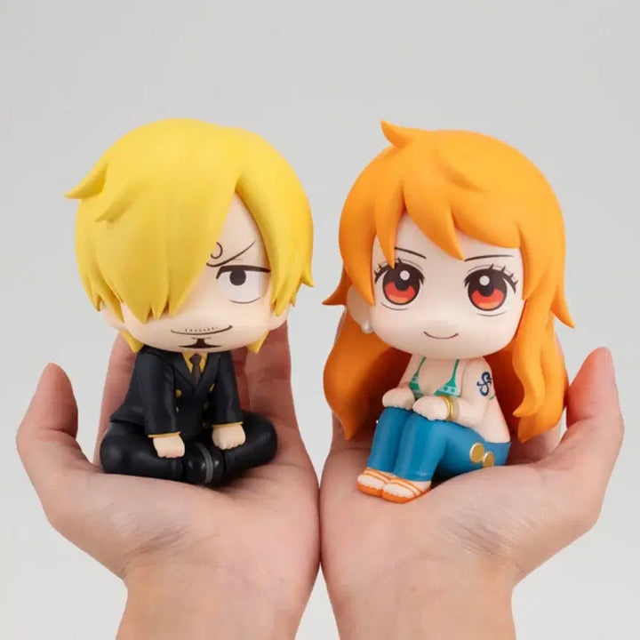 [BUNJANG] MegaHouse One Piece Nami &amp; Sanji Lookup Figure Set (Special Bonus Included, Sealed) / 메가하우스 원피스 나미 상디 룩업 피규어 특전 포함 미개봉
