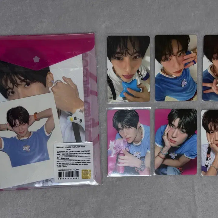 [BUNJANG] NCT WISH Sion Photopack &amp; Photocard Bundle Set / NCT WISH 시온 포토팩 &amp; 포토카드 일괄