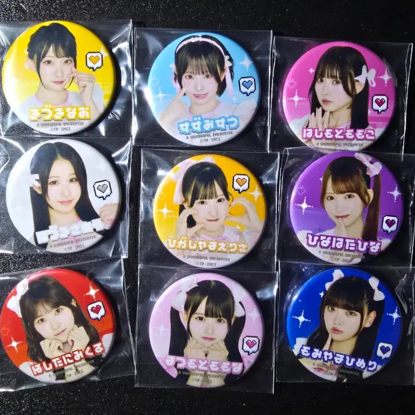[BUNJANG] Takane no Nadeshiko 3rd Anniversary Complete Can Badge Set / 타카네노나데시코 캔뱃즈 콤프