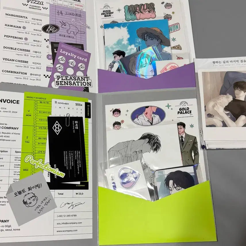 [BUNJANG] PDLAB Certified Photo Set Bundle / 피달부 굿즈, 향마걸 증명사진/폴라로이드 세트일괄