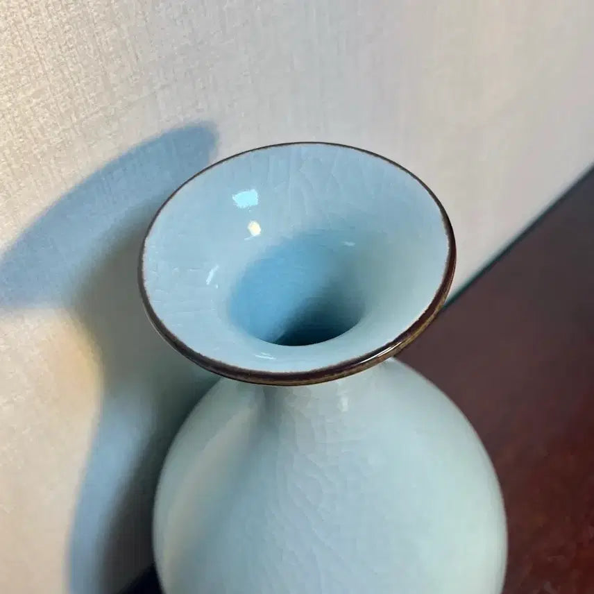 [BUNJANG] Chinese Guan Ware Long-Necked Vase / 중국 도자기) 관요 장경병 도자기