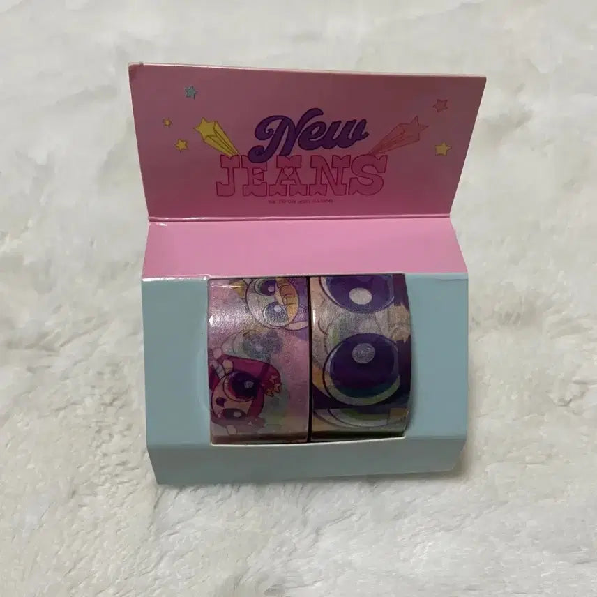 [BUNJANG] NewJeans Powerpuff Girls Masking Tape Set (2 types) / 뉴진스 파워퍼프걸 마테 마스킹 테이프 2종 세트 엔제이지 NJZ