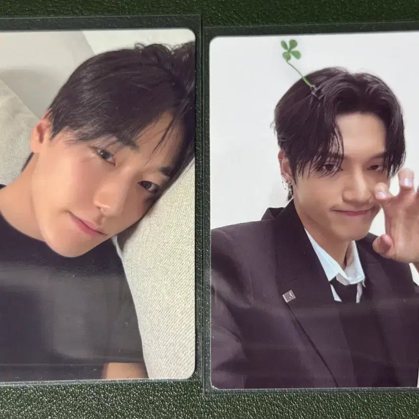 [BUNJANG] ATEEZ Choi San &amp; Woo Young Photocard Set / 에이티즈 최산 우영 포토카드 양도
