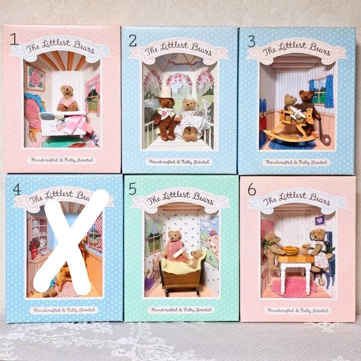 [BUNJANG] Gund Miniature Bears Collection Display Item / Gund Miniature Bears 빈티지 건드 테디베어 곰돌이 미니어처 소품 장식 수집 인테리어 오브제 리틀 베어스