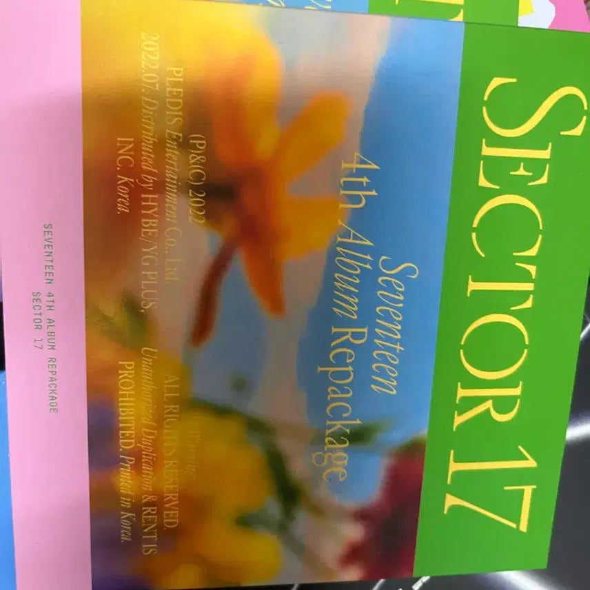 [BUNJANG] SEVENTEEN SECTOR 17 Vol. 4 Repackage Album Jeonghan Version / 세븐틴 SECTOR 17 4집 리패키지 앨범 정한버전