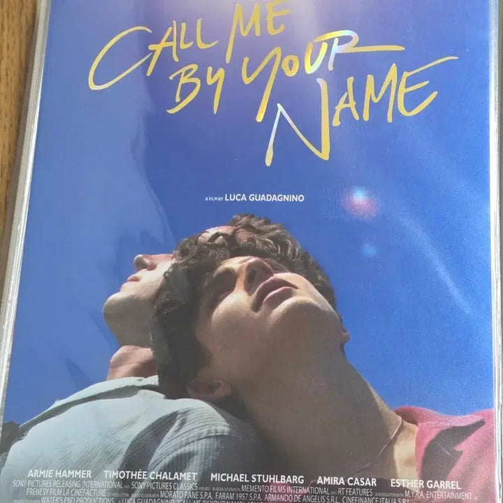 [BUNJANG] Call Me By Your Name Art Card (Lotte Cinema) / 콜미 바이 유어 네임 아트카드 (롯데시네마)