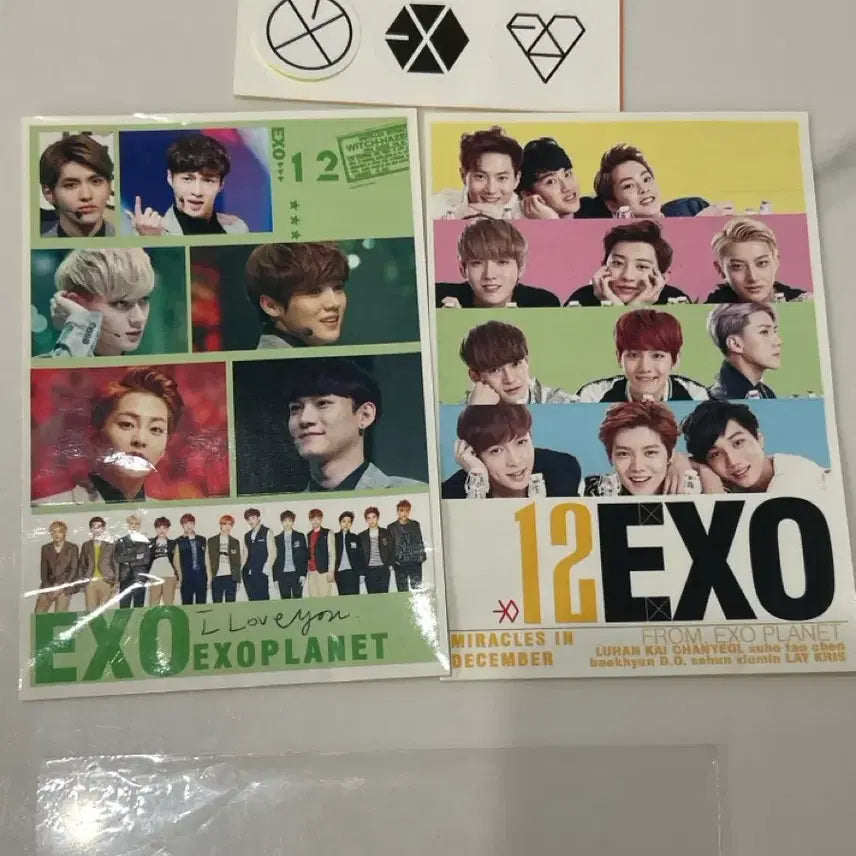 [BUNJANG] EXO Sticker Set / EXO 엑소 스티커 세트