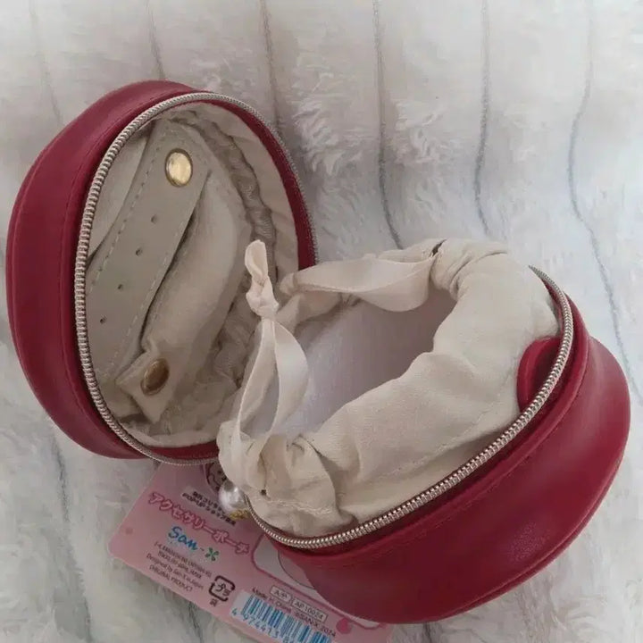 [BUNJANG] Rilakkuma Korilakkuma 20th Anniversary Accessory Pouch with Ribbon Detail / 코리락쿠마 20주년 악세사리 파우치