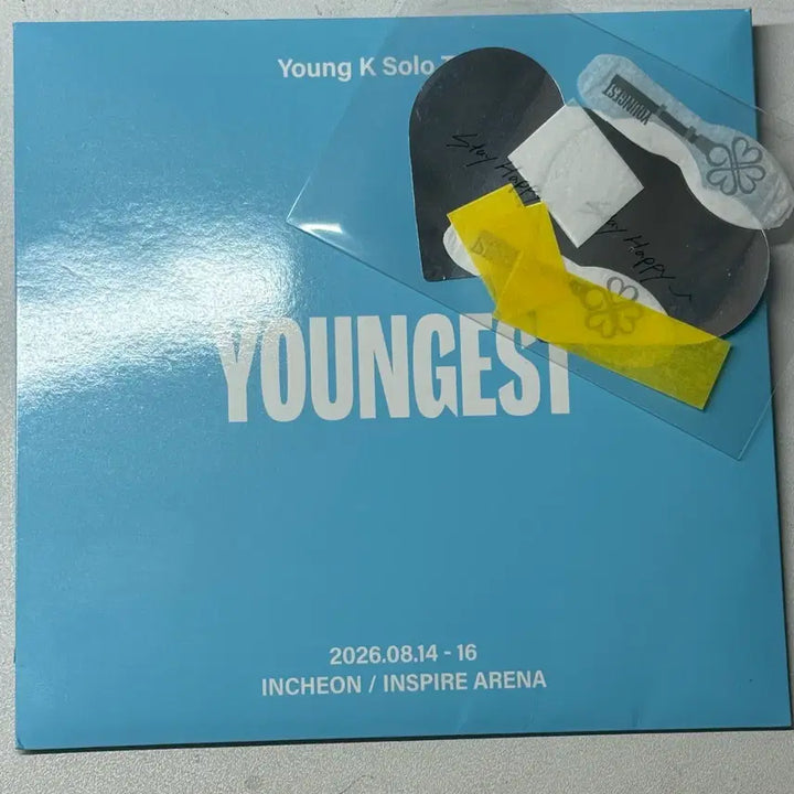 [BUNJANG] DAY6 Young K YOUNGEST Solo Concert Fanclub Gift Confetti / [막콘현장가능] 데이식스 영케이 영기스트 솔콘 기프트 컨페티 마데존 팬클럽기프트