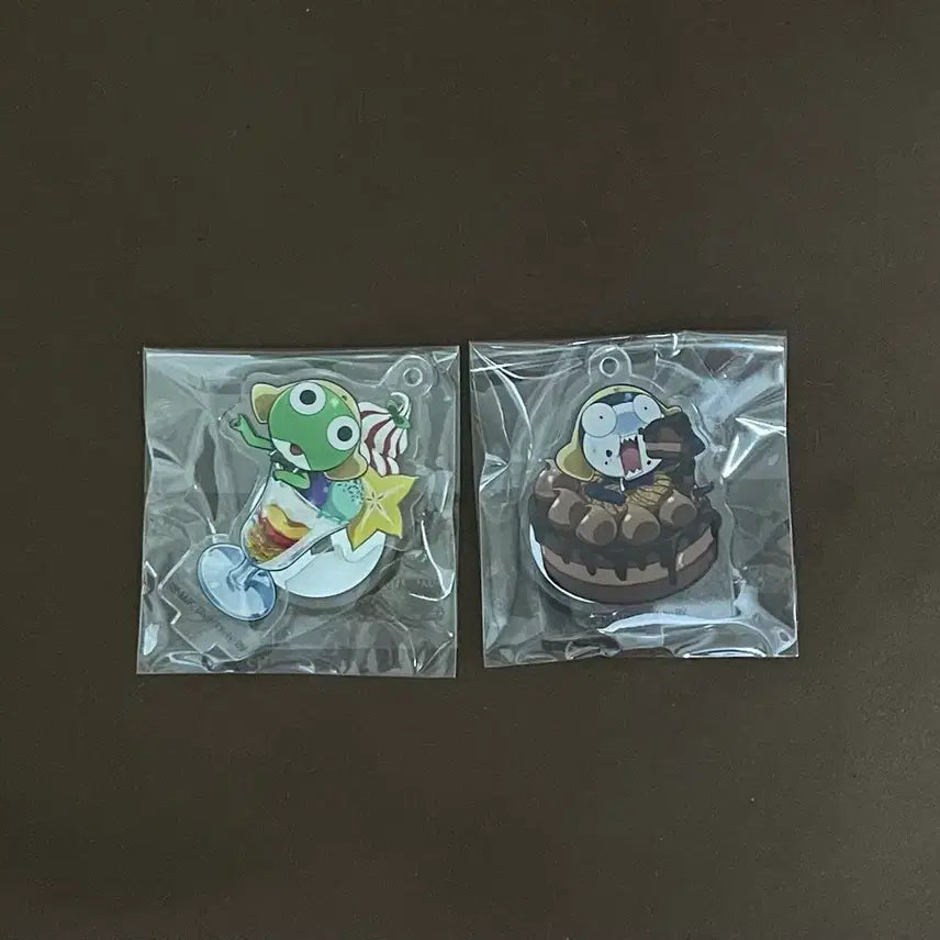 [BUNJANG] Sgt. Frog Collaboration Cafe Acrylic Stand Set (2 Types) / 케로로 중사 콜라보 카페 아크릴 스탠드 2종 세트