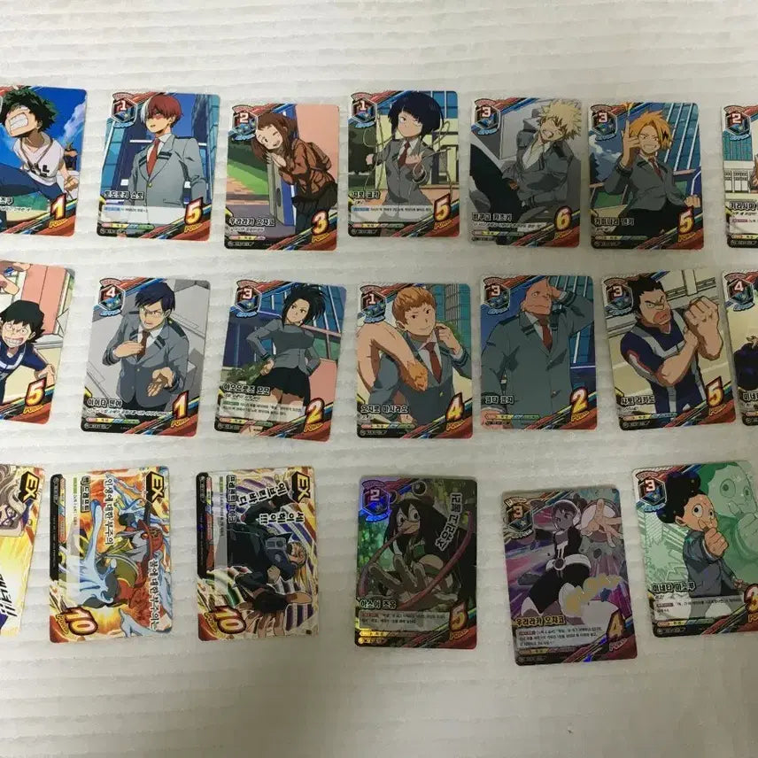 [BUNJANG] My Hero Academia Official Character Card / 히로아카 공식 캐릭터카드