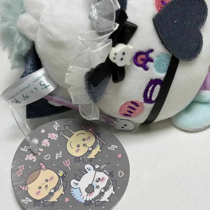 [BUNJANG] Chiikawa Devil Angel Momonga Mascot Keychain Plush / 치이카와 악마천사 모몽가 악마 마스코트 키링 인형