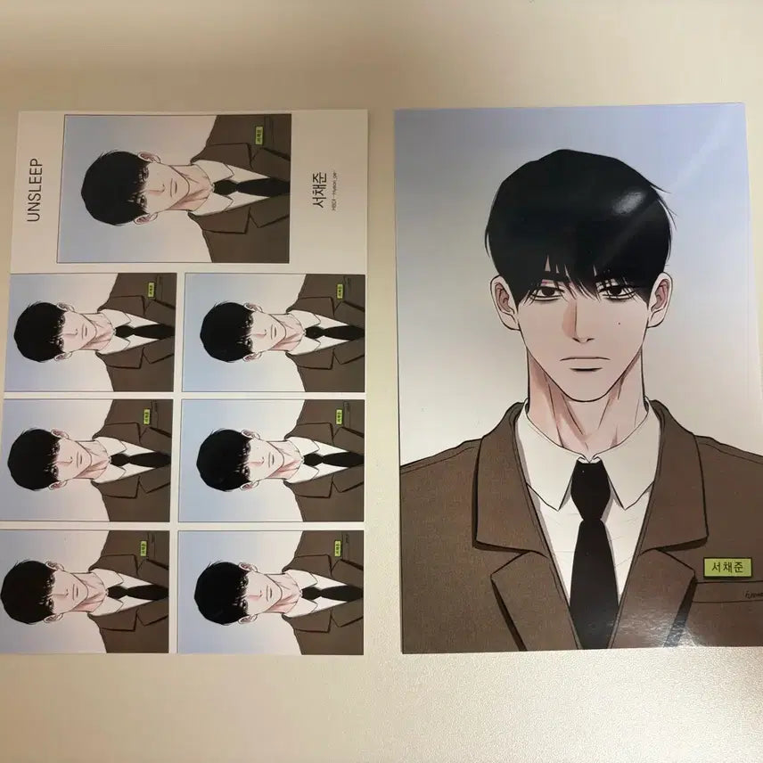 [BUNJANG] Seochaejun Resinated Unsealed Photo Strip Bundle Set / 레진 언슬립 서채준 프박 2장 일괄