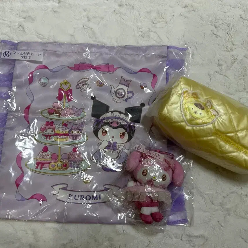 [BUNJANG] Sanrio Kuromi, My Melody, Pompompurin Set / 일본 정품 산리오 쿠로미/마이멜로디/폼폼푸린 일괄 판매