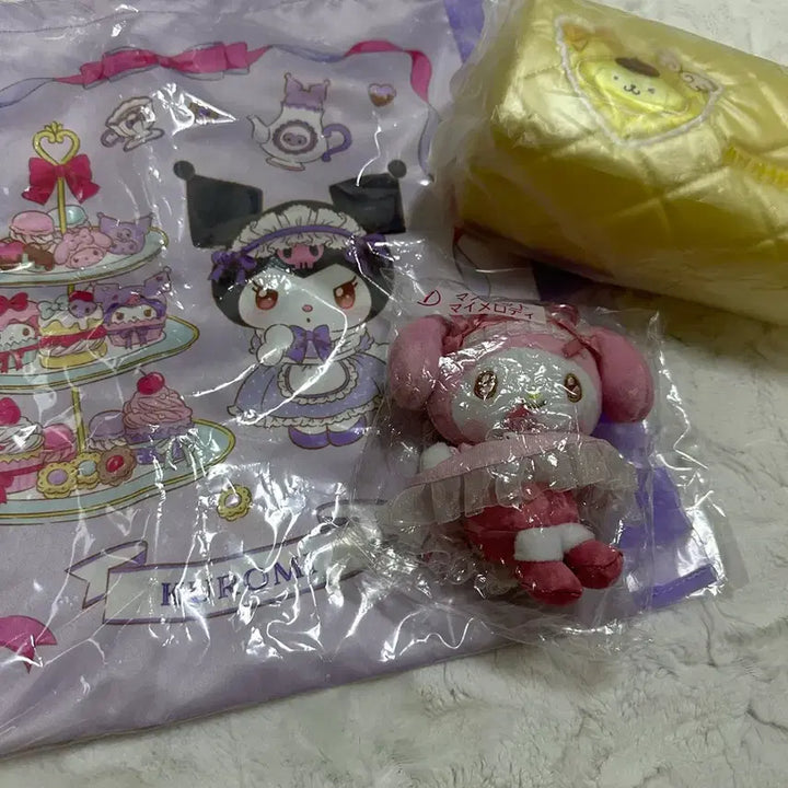 [BUNJANG] Sanrio Kuromi, My Melody, Pompompurin Set / 일본 정품 산리오 쿠로미/마이멜로디/폼폼푸린 일괄 판매