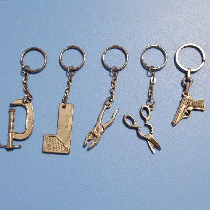 [BUNJANG] Tool Shaped Keychain Set / 각종 용구 키링