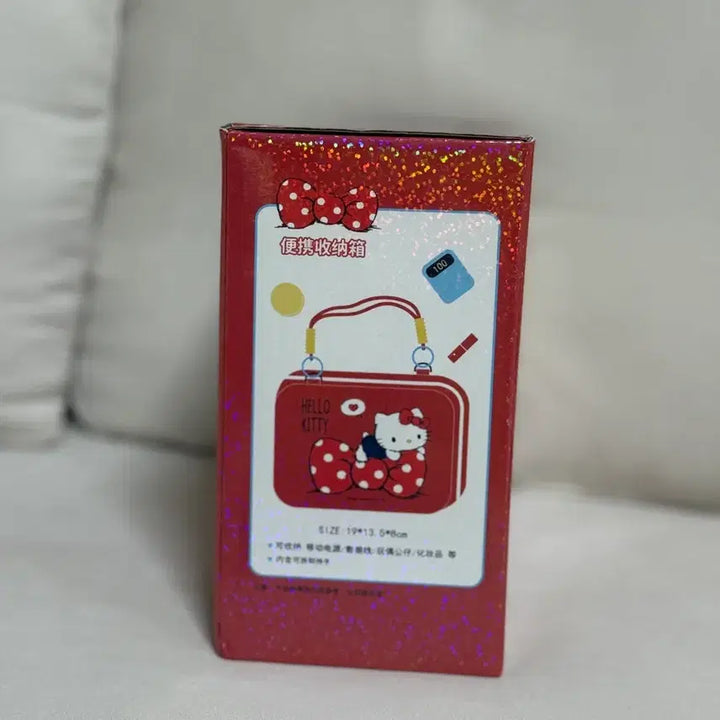 [BUNJANG] Hello Kitty Mini Ready Bag Carry-On Suitcase / (미개봉새상품) 헬로키티 미니 레디백 캐리어 가방