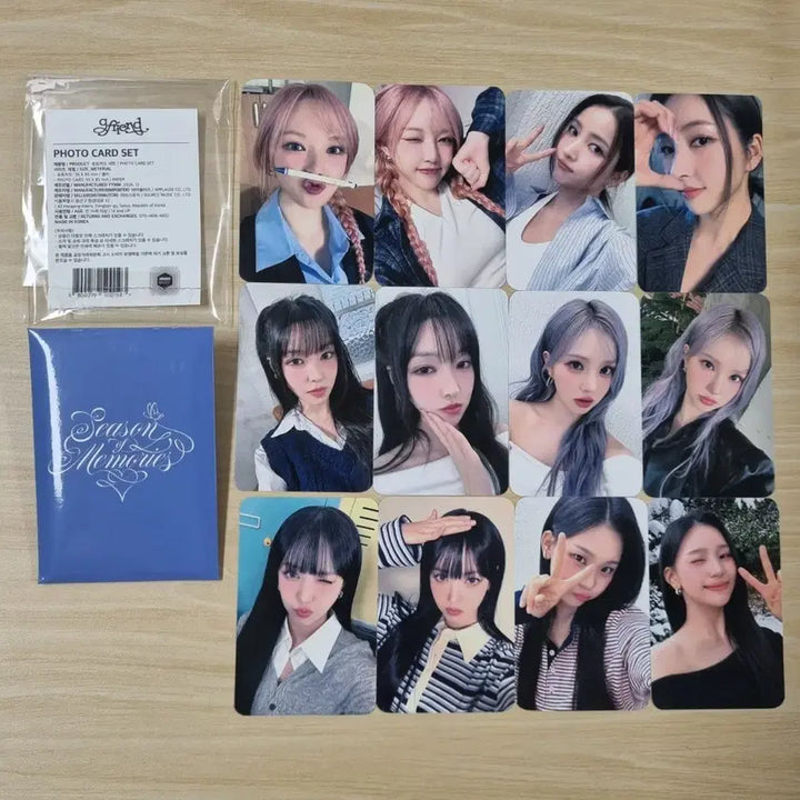 [BUNJANG] GFRIEND 10th Anniversary Season of Memories Photocard Set / 여자친구 10주년 포토카드 세트 시즌오브메모리즈