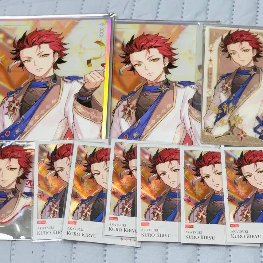 [BUNJANG] Ensemble Stars Kuro Pop-up Polaroid Set / 앙스타 쿠로 팝업 폴라로이드 클카 색지 일괄