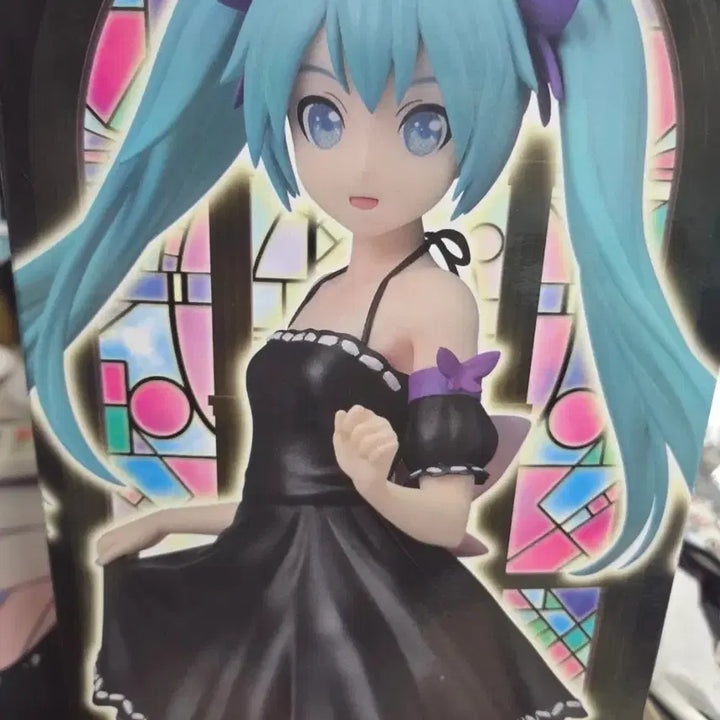 [BUNJANG] Hatsune Miku Innocent Dress Figure (Classic Black Dress) / 하츠네 미쿠 피규어 이노센트 드레스 피규어 고전 검정드레스  하츠네미쿠 피규어.