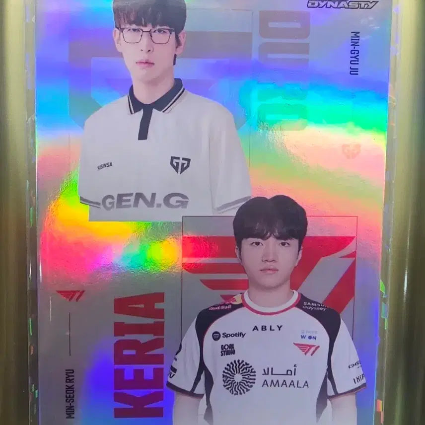 [BUNJANG] T1 Home Base Trading Card Duro Keria / T1 홈그 Bault 트레이딩 카드 듀로 케리아