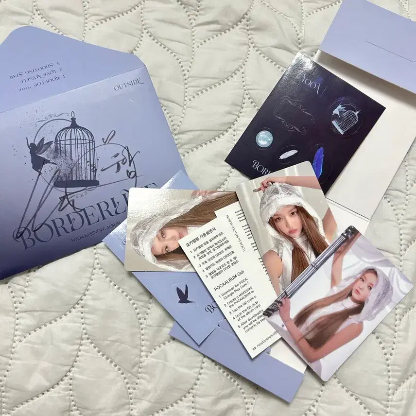 [BUNJANG] OH MY GIRL YooA Borderline 1st Single Album Signed / 오마이걸 유아 보더라인 1집 싱글앨범 친필 사인 앨범(이번달까지만판매