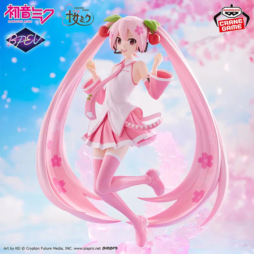 [BUNJANG] Banpresto Vocaloid Hatsune Miku Evolve Sakura Miku Figure (Sealed) / 미개봉)반프레스토 보컬로이드 하츠네 미쿠 이볼브 EVOLVE 사쿠라 미쿠 피규어