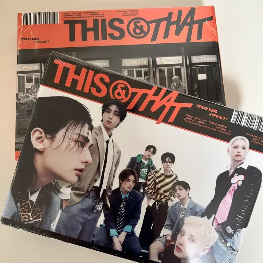 [BUNJANG] Stray Kids This &amp; That Album Set (Sealed) / 스키즈 this &amp; that 미개봉 앨범 양도