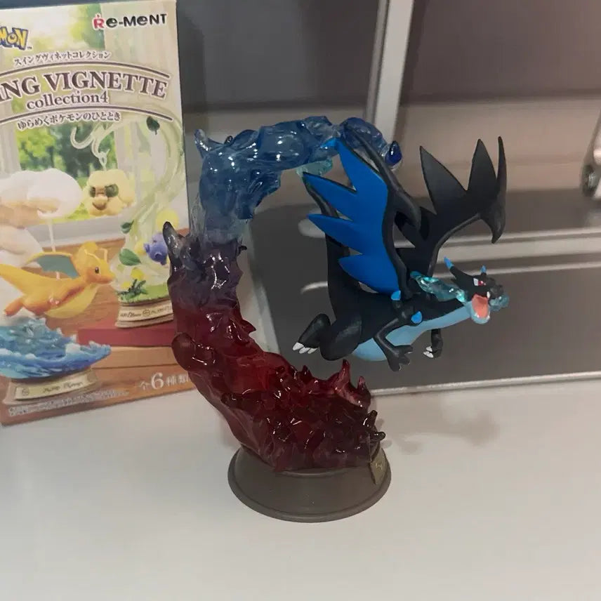 [BUNJANG] Pokemon Swing Vignette Vol. 4 Mega Charizard X Figure / 포켓몬 스윙 비네트 4탄 메가리자몽 X 리멘트 피규어