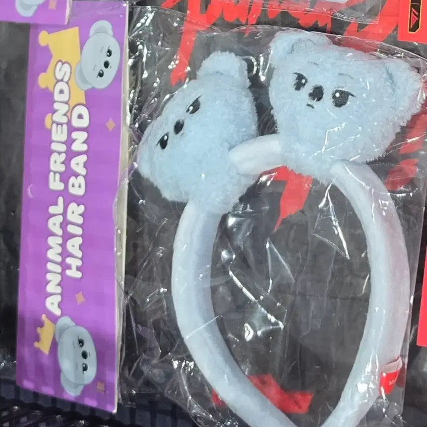 [BUNJANG] T1 Animal Friends Phase Headband / T1 애니멀프렌즈 페이즈 헤어밴드 머리띠