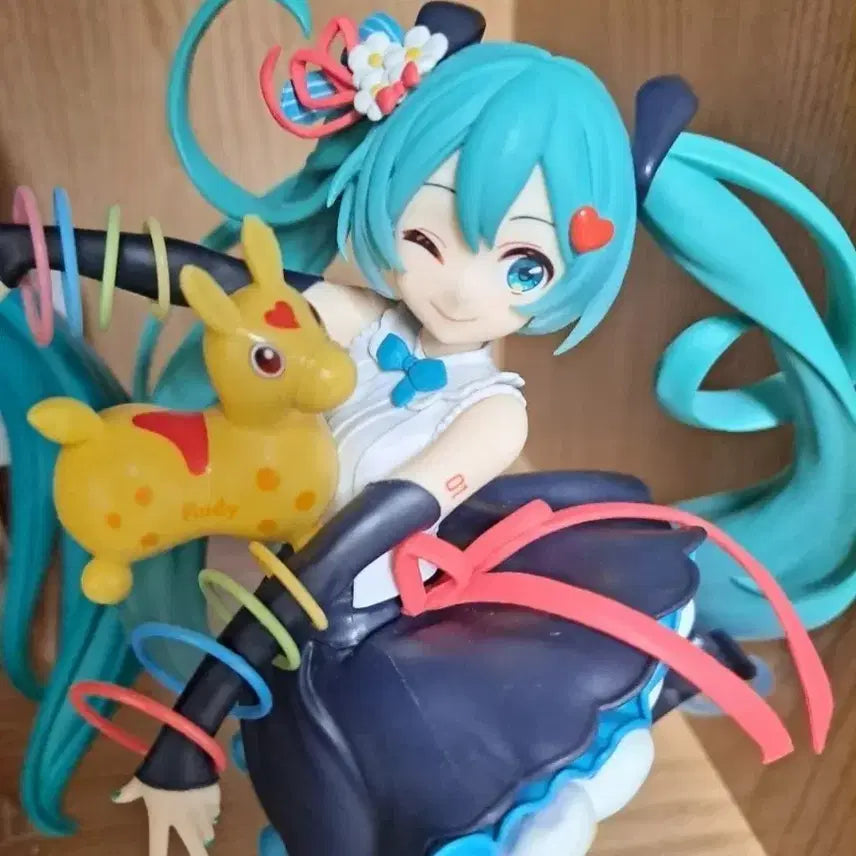[BUNJANG] Taito Hatsune Miku Prize Figure Rodi Collaboration Thank You Ver. / 타이토 하츠네 미쿠 피규어 로디 콜라보 땡큐 버전