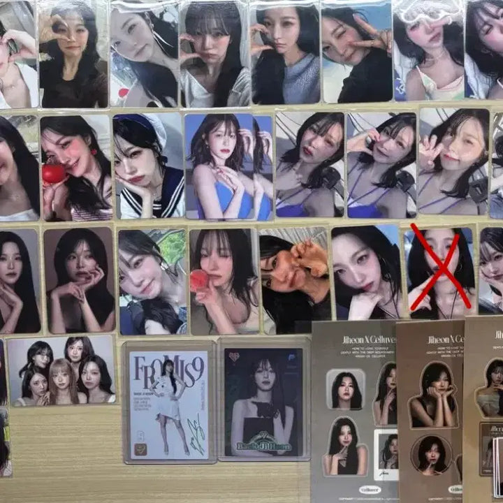 [BUNJANG] fromis_9 Baek Ji-heon Photocard Bundle Set / 프로미스나인 백지헌 포토카드 포카 일괄