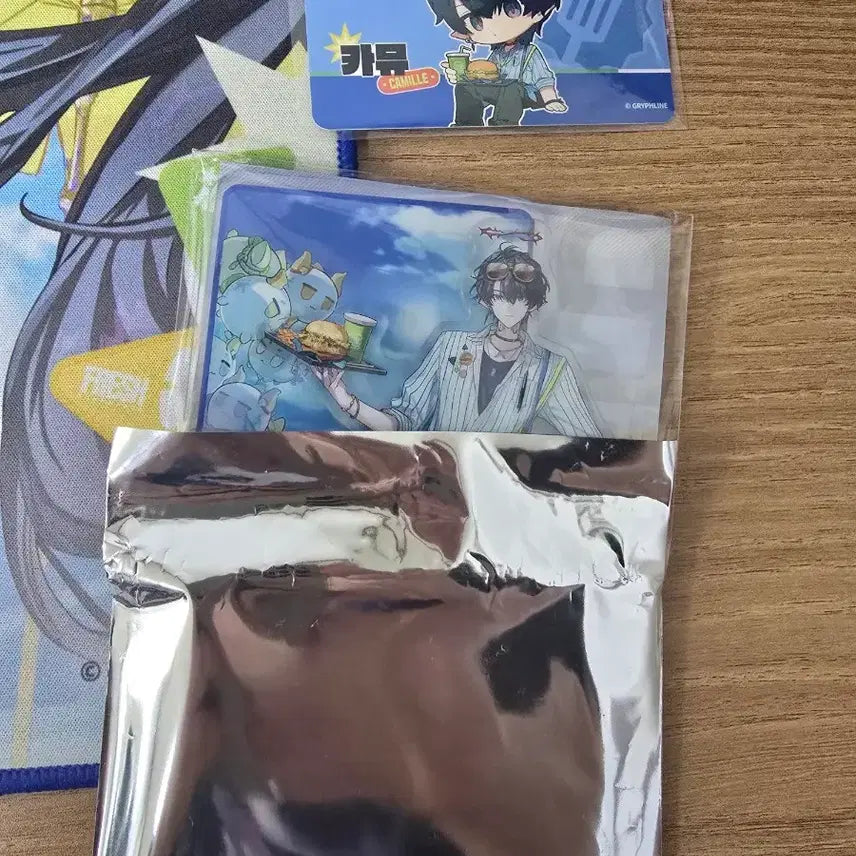 [BUNJANG] Enfield Frank Burger Camus Acrylic Stand + Photocard / 엔드필드 프랭크버거 카뮤 아크릴 + 포토카드