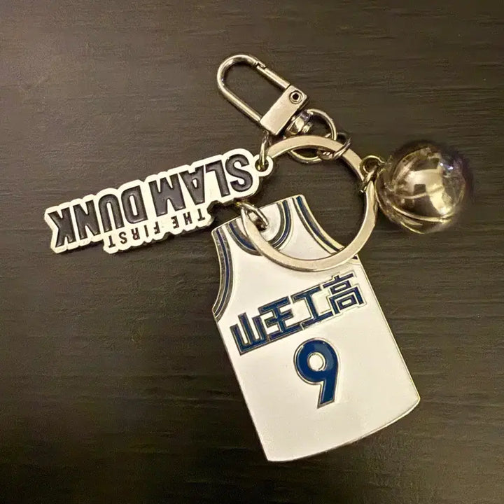 [BUNJANG] Slam Dunk Uniform Keyring Taewung Jeongseong / 슬램덩크 유니폼 키링 서태웅 정우성 산왕 북산