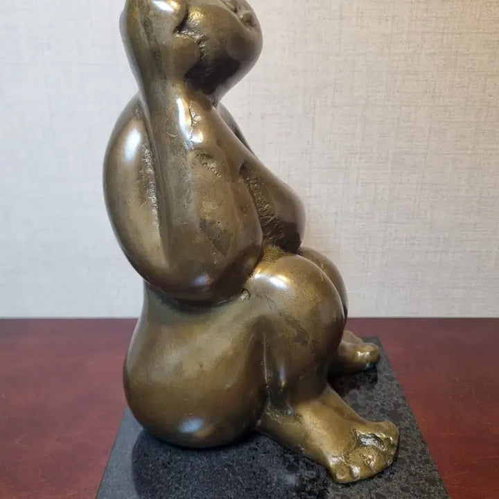 [BUNJANG] Dreaming Girl Bronze Sculpture / [동 브론즈 작품]  꿈꾸는 소녀