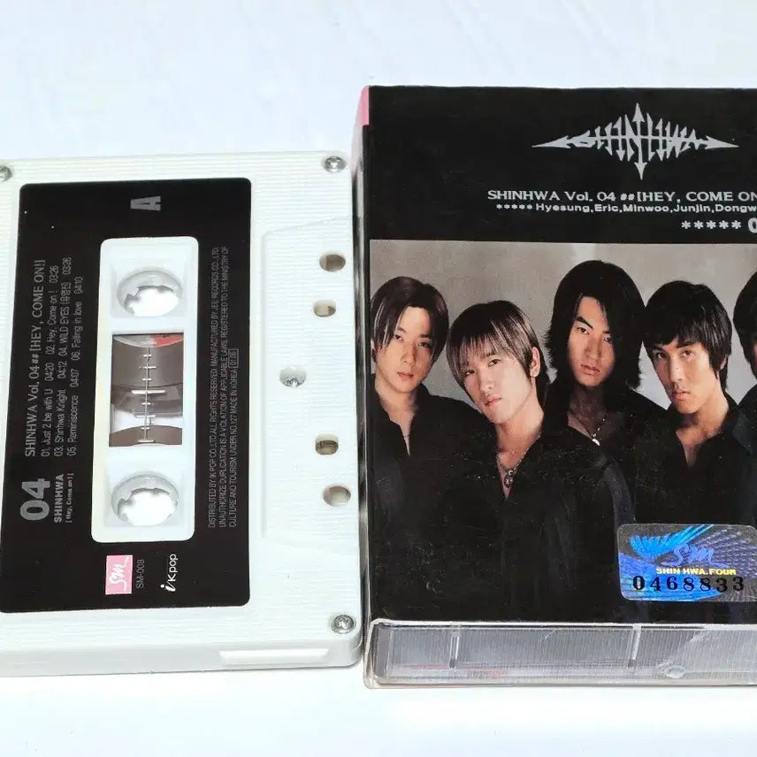 [BUNJANG] Shinhwa 4th Album - Hey, Come On! Cassette Tape / 신화 4집 - Hey, Come On! 카세트 테이프