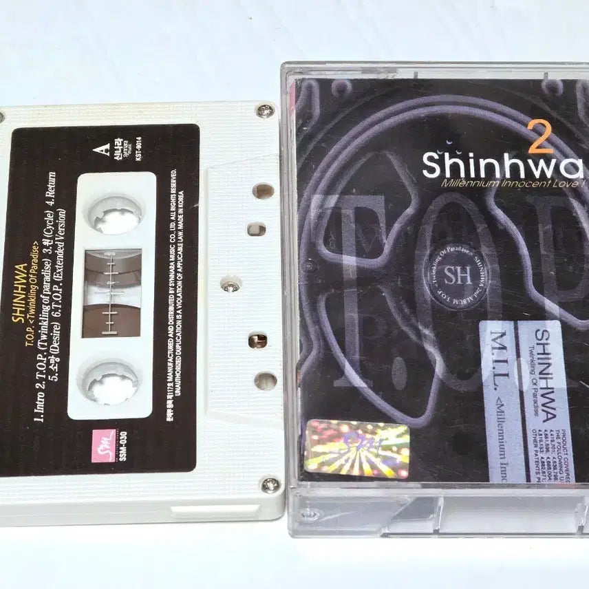 [BUNJANG] Shinhwa 2nd Album <T.O.P.> Cassette Tape / 신화 2집 <T.O.P.> 정규 앨범 카세트테이프