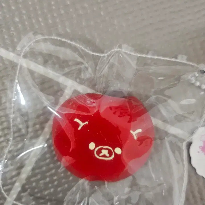 [BUNJANG] Rilakkuma Apple Mini Squishy Keychain / 리락사과미니말랑이 반택무료배송