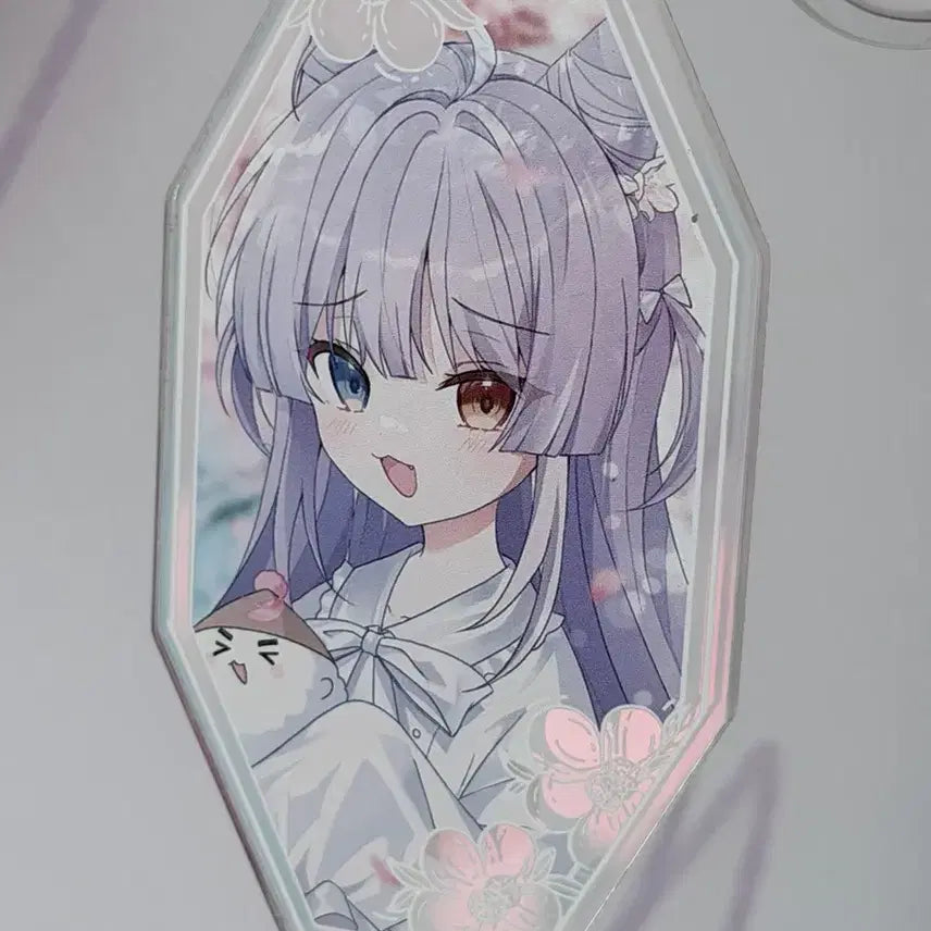 [BUNJANG] Stellive Tenko Shibuki Hologram Keyring / 스텔라이브 텐코 시부키 홀로그램 키링