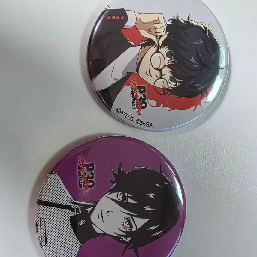 [BUNJANG] Persona 30th Anniversary Can Badge Bundle Set / 페르소나 30주년 캔뱃지 일괄
