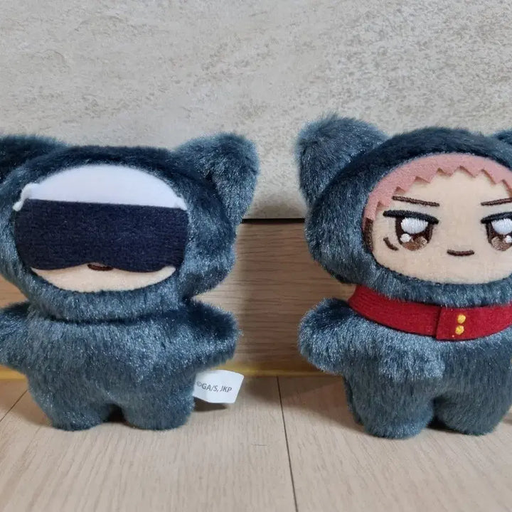 [BUNJANG] Jujutsu Kaisen Gojo Satoru &amp; Itadori Yuji Chimikemo Plush Set / 고죠 사토루 이타도리 유지 치미케모 누이