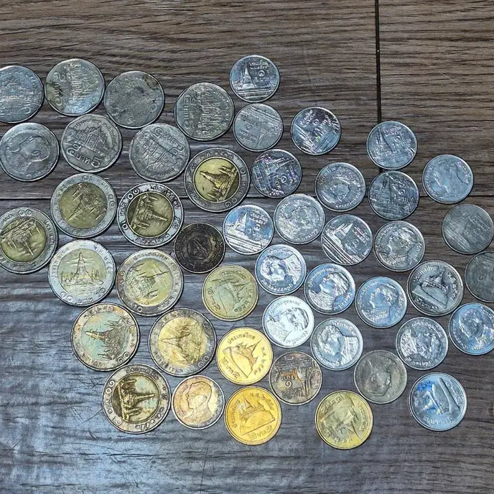 [BUNJANG] Thailand Coin Set (50 pcs) / 태국 동전 세트. 50개