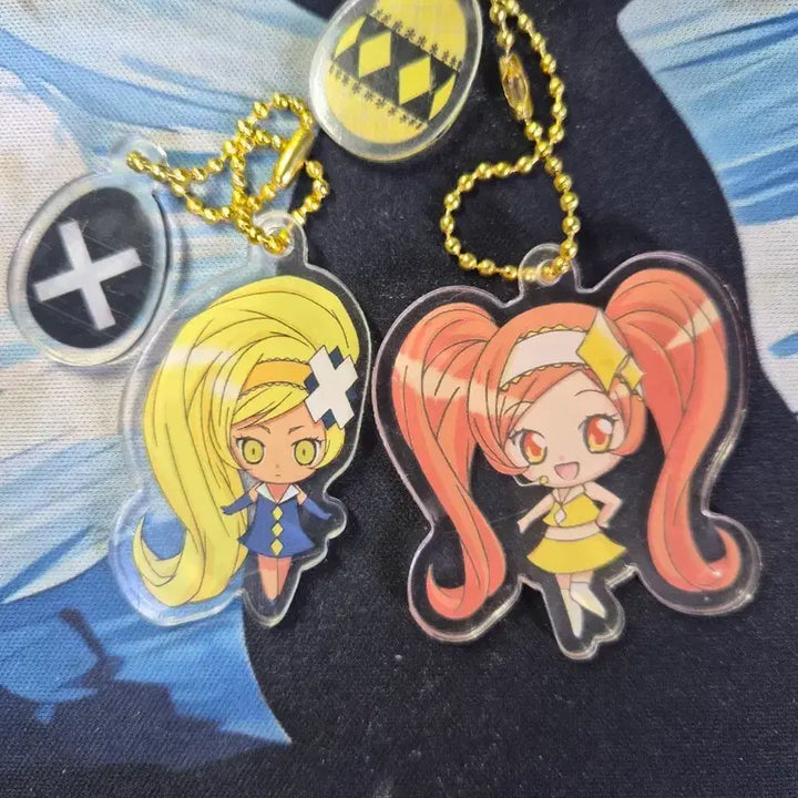 [BUNJANG] Shugo Chara! Merchandise Keychain &amp; Grip Tok Set / 캐릭캐릭체인지 굿즈 팝니다