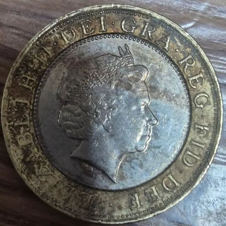 [BUNJANG] United Kingdom 1866, 1907 Penny &amp; 2004 2 Pound Coin Set / 영국 주화 2파운드 1페니 2개 세트 3점